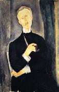 Amedeo Modigliani Roger Dutilleul oil on canvas